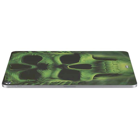 Liquid Blue Green Skulls Apple iPad Air Skin