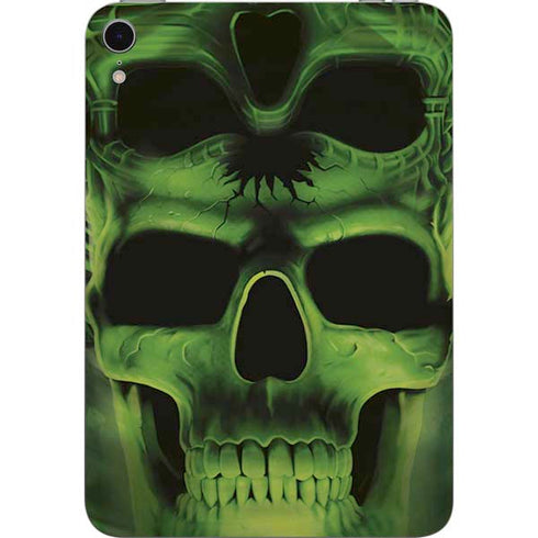 Liquid Blue Green Skulls Apple iPad Mini Skin