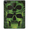 Liquid Blue Green Skulls iPad Pro 11in (2024) Clear Case