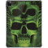 Liquid Blue Green Skulls iPad Pro 11in (2024) Clear Case