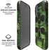 Liquid Blue Green Skulls iPhone 16 Magsafe Impact Case