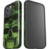 Liquid Blue Green Skulls iPhone 16 Pro Max Impact Case