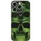 Liquid Blue Green Skulls iPhone 16 Pro Skin
