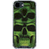 Liquid Blue Green Skulls iPhone 16e Clear Case