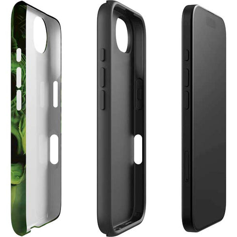 Liquid Blue Green Skulls iPhone 16e Impact Case