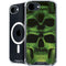 Liquid Blue Green Skulls iPhone 16e MagSafe Case