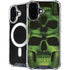 Liquid Blue Green Skulls iPhone 17 MagSafe Case