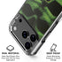 Liquid Blue Green Skulls iPhone 18 Pro Clear Case