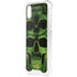 Liquid Blue Green Skulls iPhone XS Clear Case