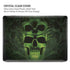 Liquid Blue Green Skulls MacBook Cases