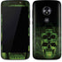 Liquid Blue Green Skulls Moto E5 Play Skin
