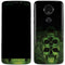 Liquid Blue Green Skulls Moto E5 Plus Skin