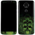Liquid Blue Green Skulls Moto E5 Plus Skin