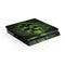 Liquid Blue Green Skulls PS4 Slim Skin