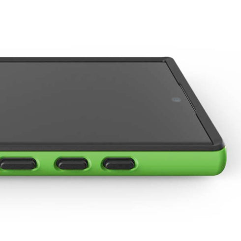 Green Galaxy S25 Ultra Impact Case