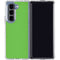 Green Galaxy Z Fold5 5G Clear Case