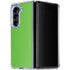 Green Galaxy Z Fold5 5G Clear Case