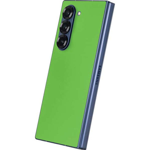 Green Galaxy Z Fold6 Skin