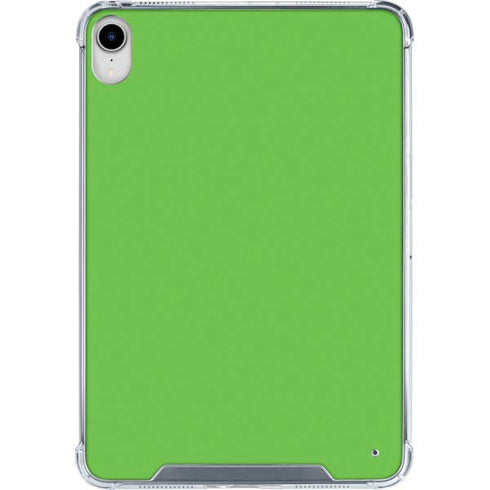 Green iPad 11th Gen (2025) Clear Case