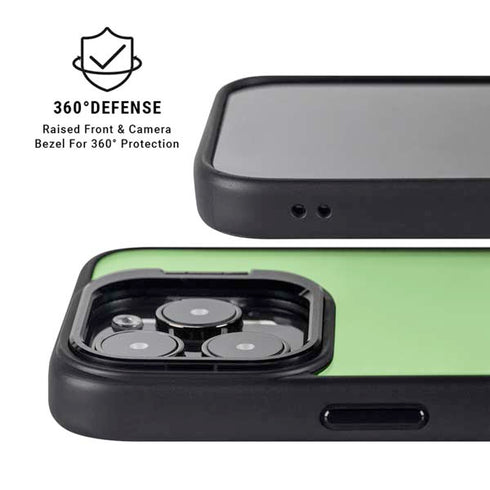 Green iPhone 15 Pro Kickstand Case