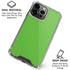 Green iPhone 16 Pro Clear Case