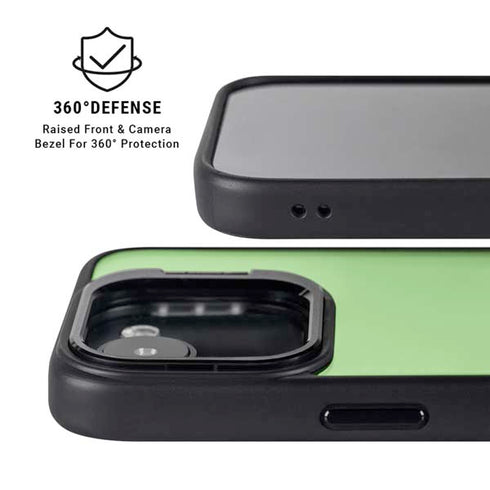 Green iPhone 16e Kickstand Case