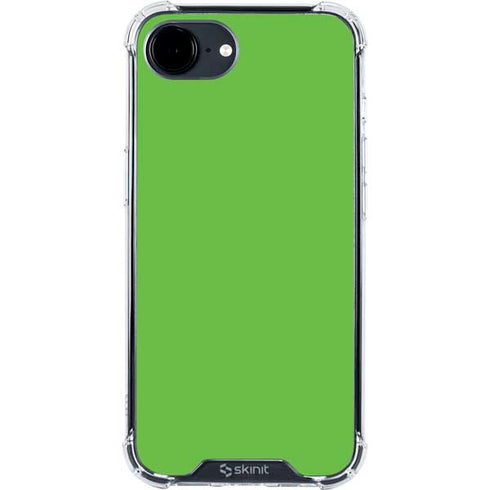 Green iPhone 16e Clear Case