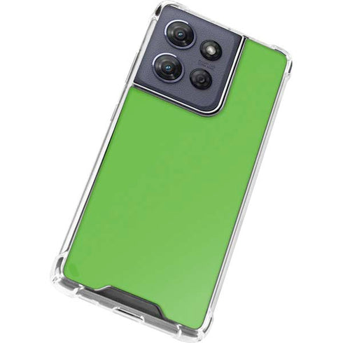 Green Moto G Stylus 5G (2025) Clear Case