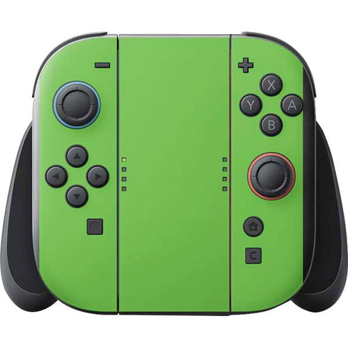 Green Nintendo Switch 2 (2025) with Joy-Con Skin