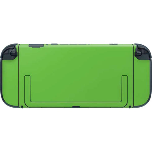 Green Nintendo Switch 2 (2025) with Joy-Con Skin