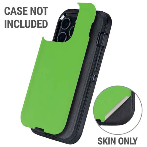 Green Otterbox Defender iPhone Skin
