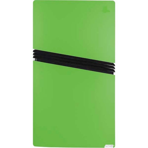 Green PS5 Pro Console Skin