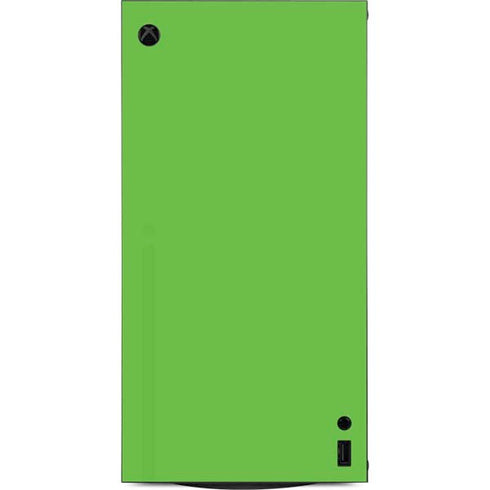 Green XBox Series X Digital Edition Console Skin