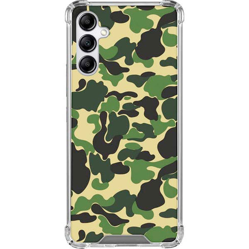 Green Street Camo Gabb Phone 4 Clear Case