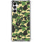 Green Street Camo Gabb Phone 4 Clear Case