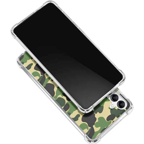 Green Street Camo Gabb Phone 4 Clear Case