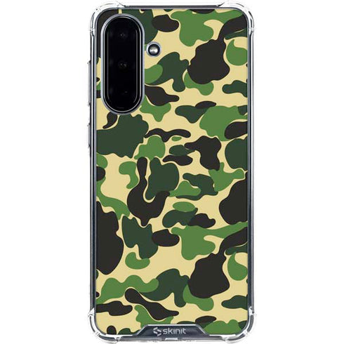Green Street Camo Galaxy A36 5G Clear Case
