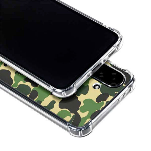 Green Street Camo Galaxy A36 5G Clear Case