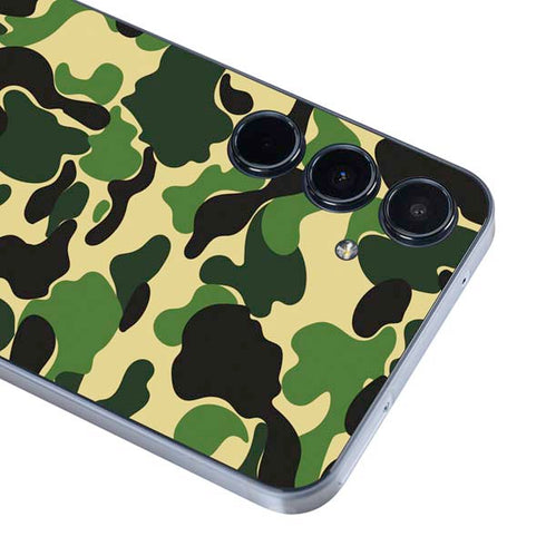 Green Street Camo Galaxy A55 5G Skin