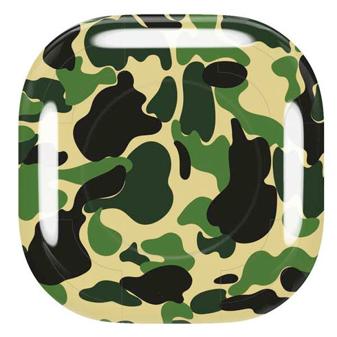 Green Street Camo Galaxy Buds Live Skin
