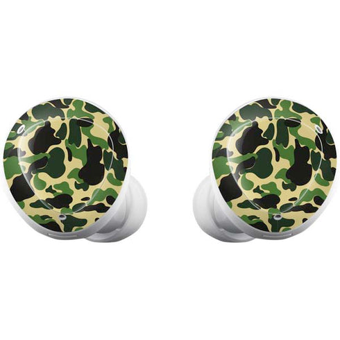 Green Street Camo Galaxy Buds Plus Skin