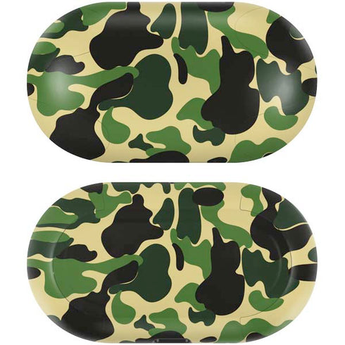 Green Street Camo Galaxy Buds Skin