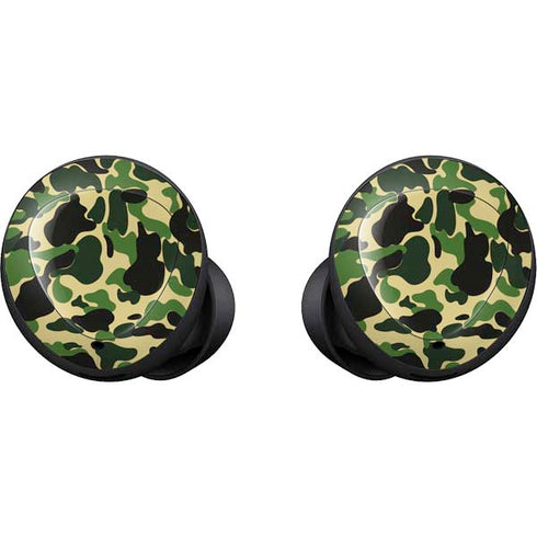 Green Street Camo Galaxy Buds Skin