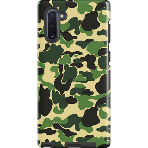 Green Street Camo Galaxy Cases