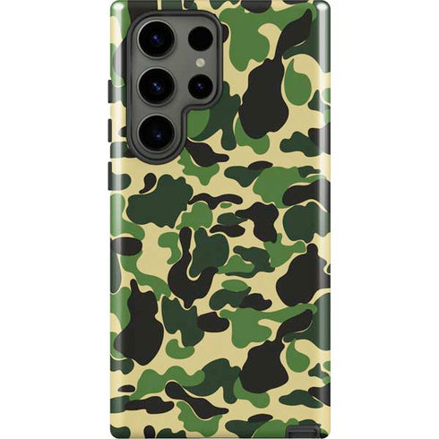 Green Street Camo Galaxy S23 Ultra Pro Case