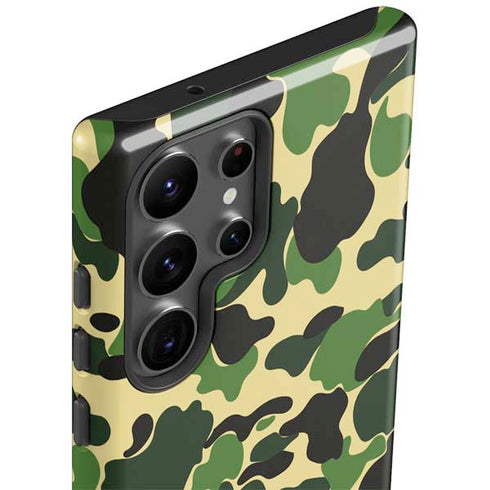 Green Street Camo Galaxy S23 Ultra Pro Case