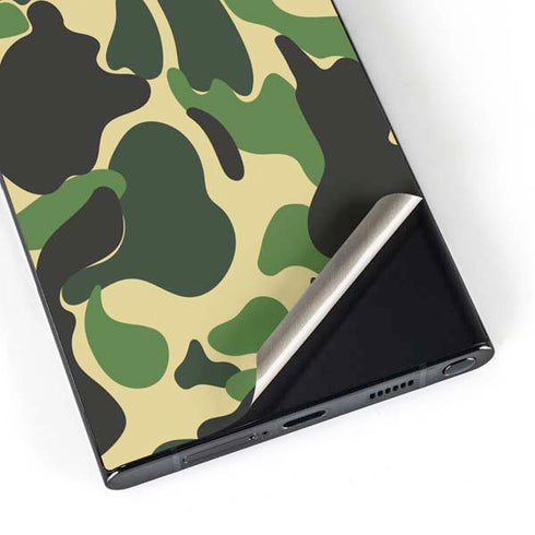 Green Street Camo Galaxy S25 Ultra Skin