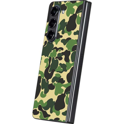 Green Street Camo Galaxy Z Fold5 5G Skin