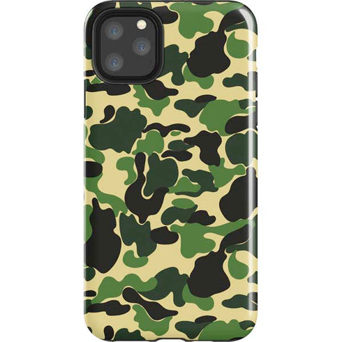 Green Street Camo iPhone Cases
