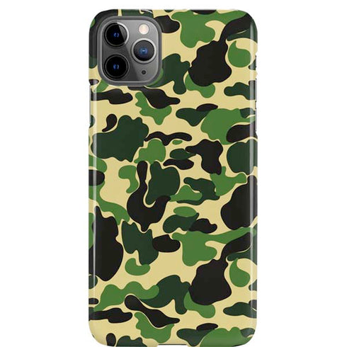 Green Street Camo iPhone Cases